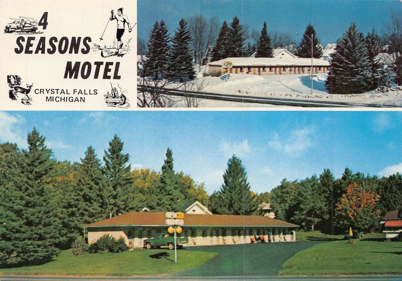 Four Seasons Motel - Postcard View